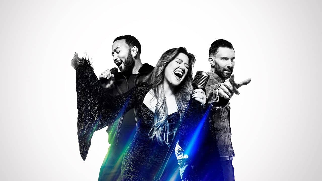 The Voice backdrop