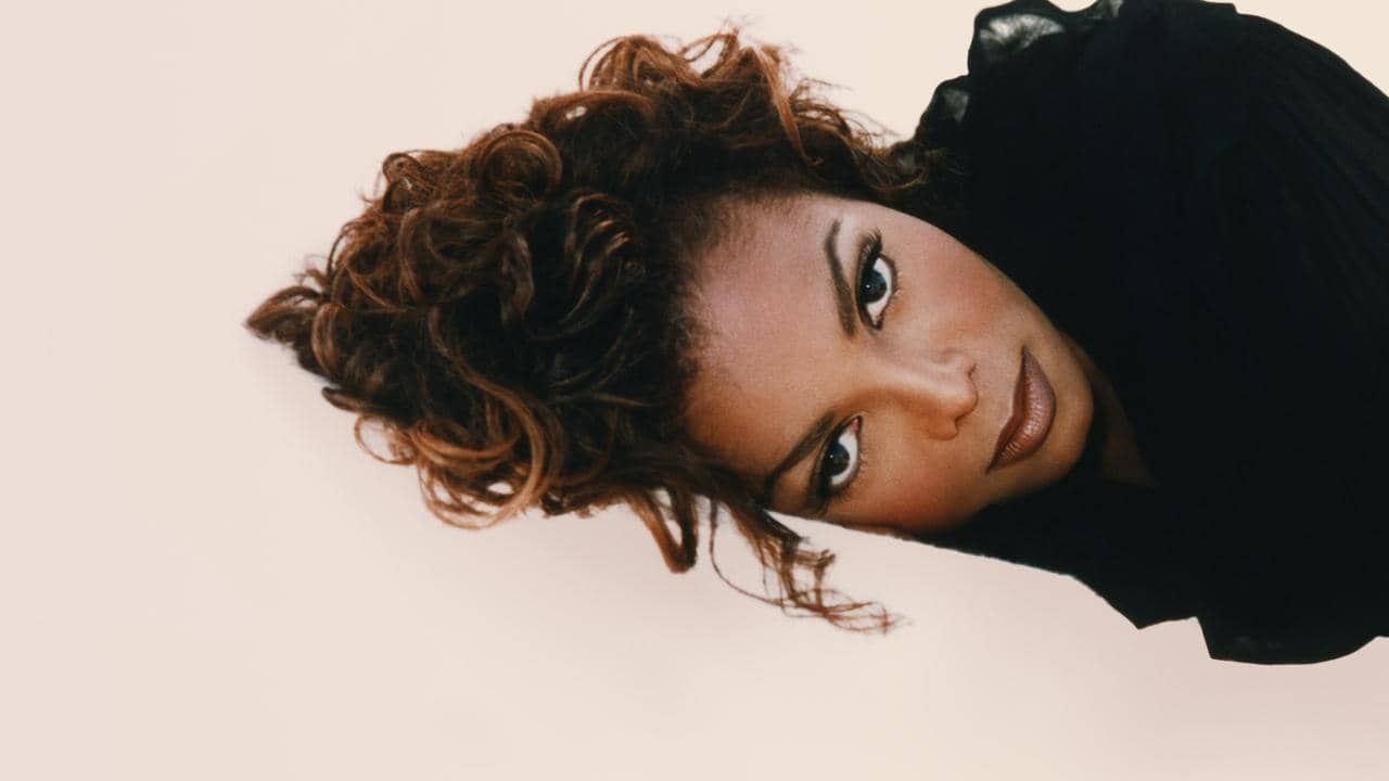 JANET JACKSON. backdrop